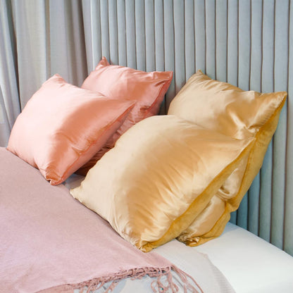 Kiss Pillow Rose Gold - Taie d'oreiller